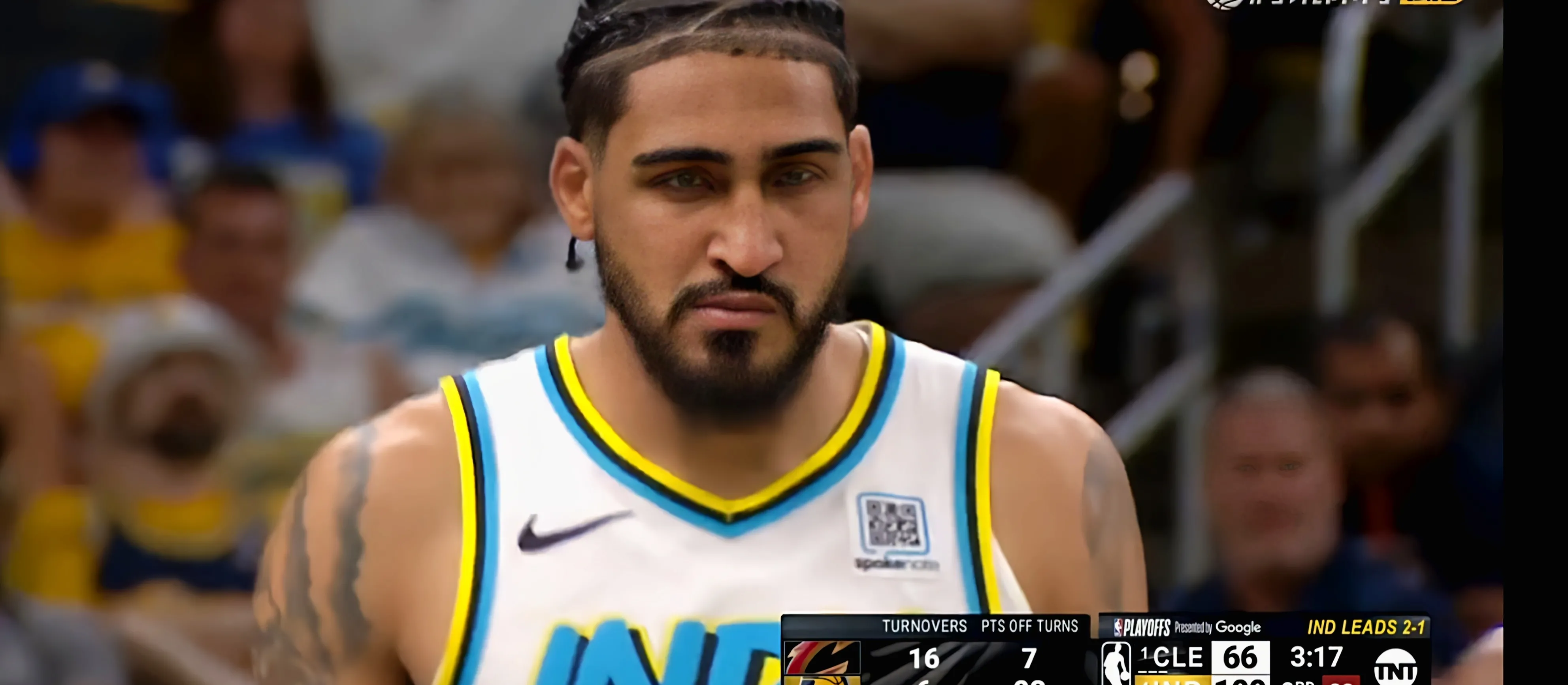 步行者险胜骑士，内特全场辅助表现